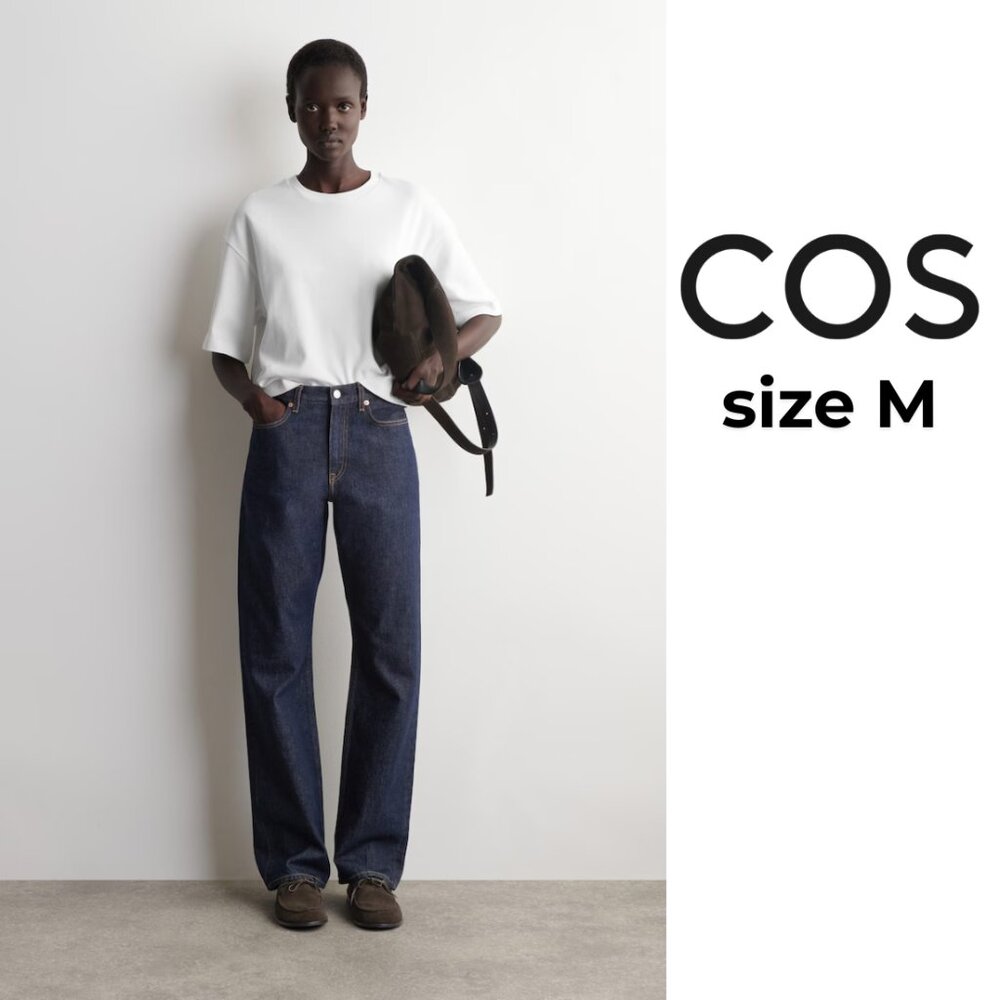 COS White Short Sleeve Tee